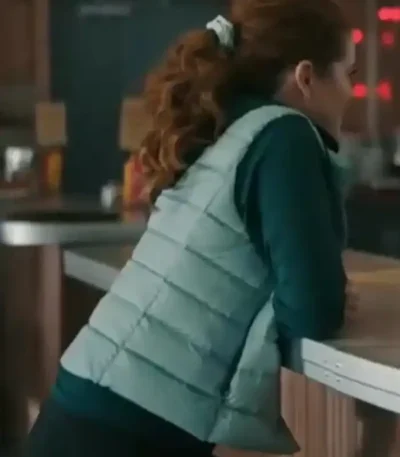 Mistletoe Murders Emily Lane Puffer Vest