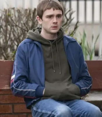 Half Man Mitchell Robertson Blue Track Jacket