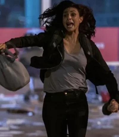 Morena Baccarin Greenland Migration Black Jacket
