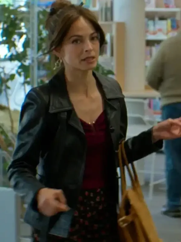Murder in a Small Town Cassandra Lee Leather Jacket