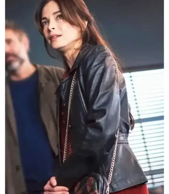 Murder in a Small Town Cassandra Lee Leather Jacket
