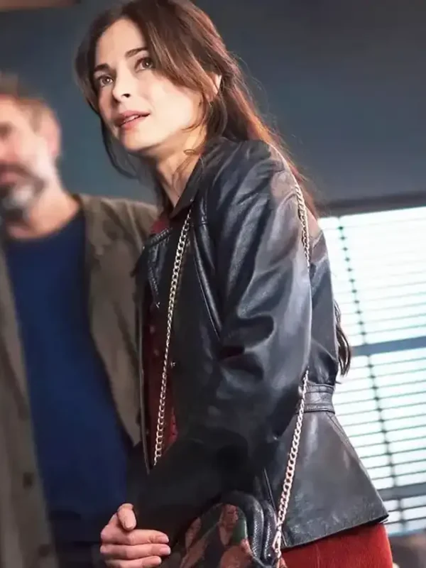 Murder in a Small Town Cassandra Lee Leather Jacket