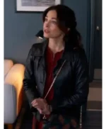 Murder in a Small Town Cassandra Lee Leather Jacket