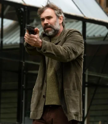 Murder in a Small Town Karl Alberg Suede Jacket