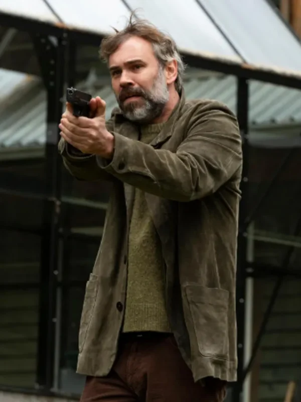 Murder in a Small Town Karl Alberg Suede Jacket
