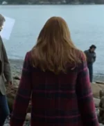 Murder in a Small Town Zoe Strachan Plaid Coat