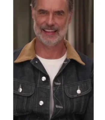 Murray Bartlett Nine Perfect Strangers S02 Denim Jacket