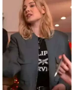 My Secret Santa Alexandra Breckenridge Grey Jacket
