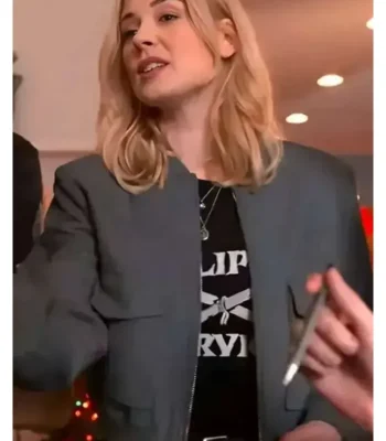 My Secret Santa Alexandra Breckenridge Grey Jacket