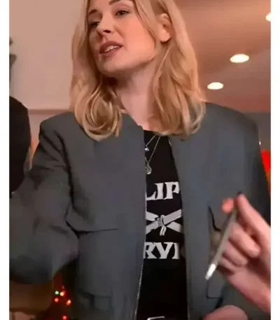 My Secret Santa Alexandra Breckenridge Grey Jacket