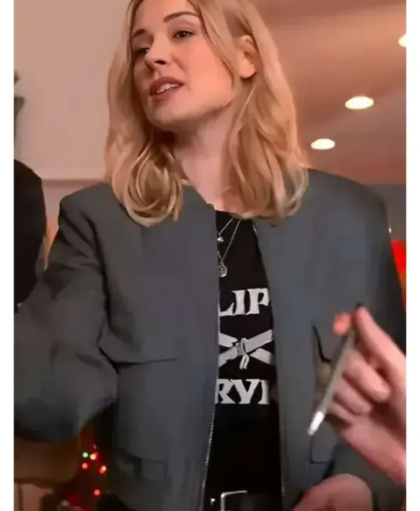 My Secret Santa Alexandra Breckenridge Grey Jacket