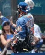 NY Knicks Championship Parade 2026 Karl-Anthony Towns Jacket