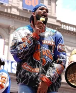 NY Knicks Championship Parade 2026 Karl-Anthony Towns Jacket