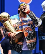 NY Knicks Championship Parade 2026 Karl-Anthony Towns Jacket