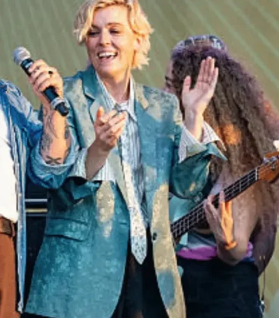 Folk Festival Brandi Carlile Floral Blazer