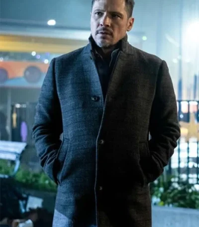 Nick Wechsler The Hunting Party Black Wool Coat