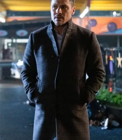 Nick Wechsler The Hunting Party Black Wool Coat