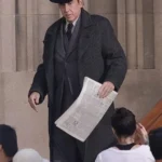 Nicolas Cage Spider Noir S01 Brown Leather Coat