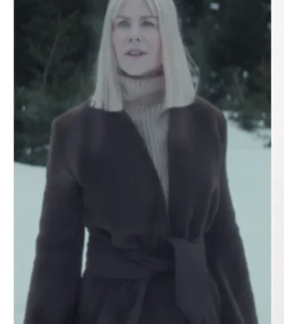 Nicole Kidman Nine Perfect Strangers S02 Brown Coat