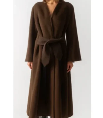 Nicole Kidman Nine Perfect Strangers S02 Brown Coat