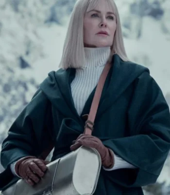 Nicole Kidman Nine Perfect Strangers S02 Green Hooded Coat