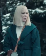 Nicole Kidman Nine Perfect Strangers S02 Green Hooded Coat