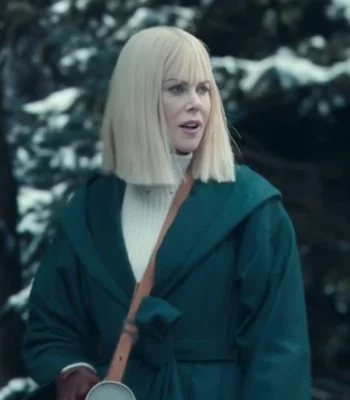 Nicole Kidman Nine Perfect Strangers S02 Green Hooded Coat