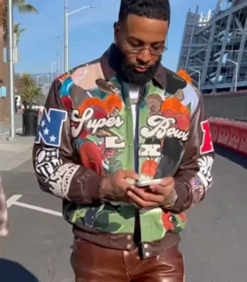 OBJ Super Bowl LX leather jacket