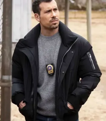Octavio Pisano Law and Order SVU S26 Black Jacket