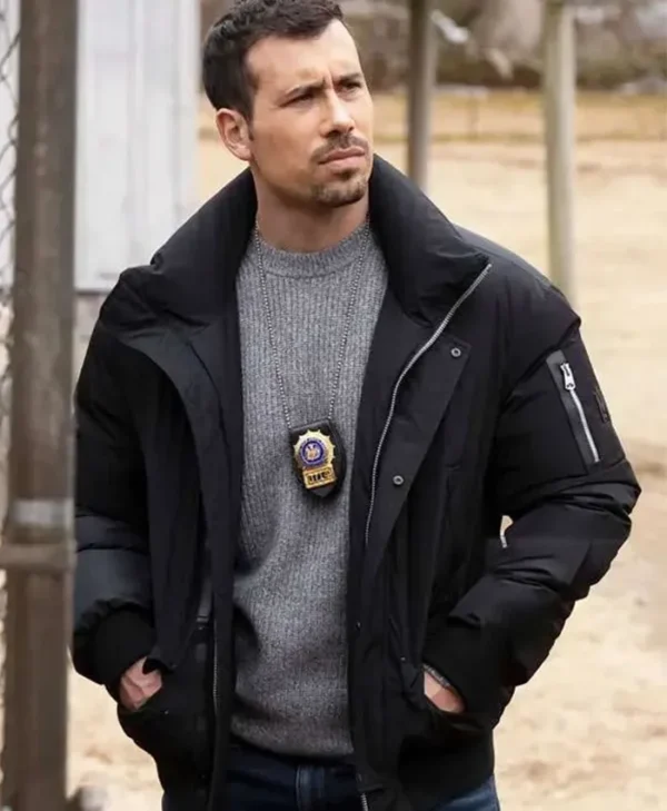 Octavio Pisano Law and Order SVU S26 Black Jacket