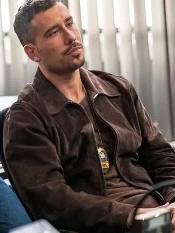 Octavio Pisano Law and Order SVU S26 Brown Suede Jacket