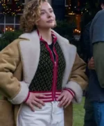 Oh What Fun Chloë Grace Moretz Shearling Leather Jacket