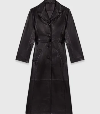 Olivia Cooke The Girlfriend S01 Black Leather Coat
