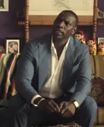 Omar Sy French Lover Blue Suit