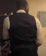 Omar Sy French Lover Blue Vest