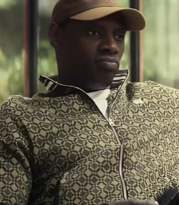 Omar Sy French Lover Printed Tracksuit