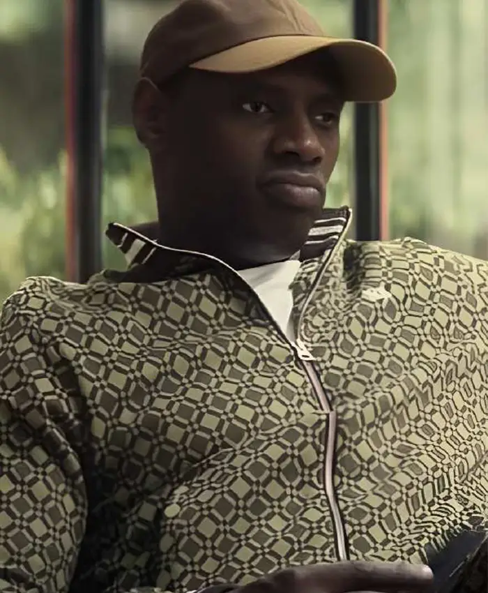 Omar Sy French Lover Printed Tracksuit Omar Sy French Lover Printed Tracksuit