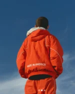 Timothée Chalamet Orange Marty Supreme Jacket