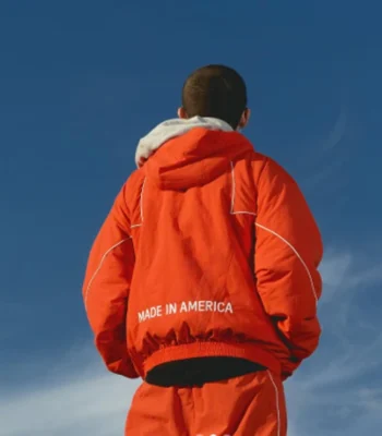 Timothée Chalamet Orange Marty Supreme Jacket