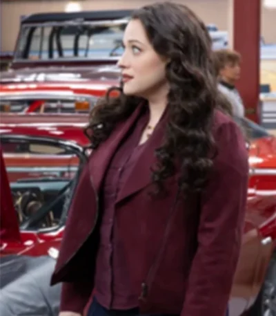Riley Shifting Gears Burgundy Jacket
