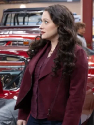 Riley Shifting Gears Burgundy Jacket