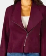 Riley Shifting Gears Burgundy Jacket