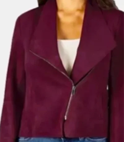 Riley Shifting Gears Burgundy Jacket