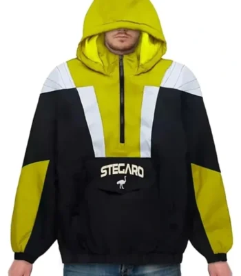 Ostrich Stegaro Yellow And Black Jacket