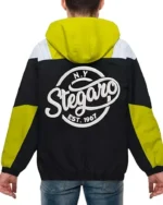 Ostrich Stegaro Yellow And Black Jacket