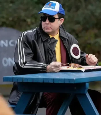 P.J. Byrne The Rainmaker S01 Black Leather Jacket