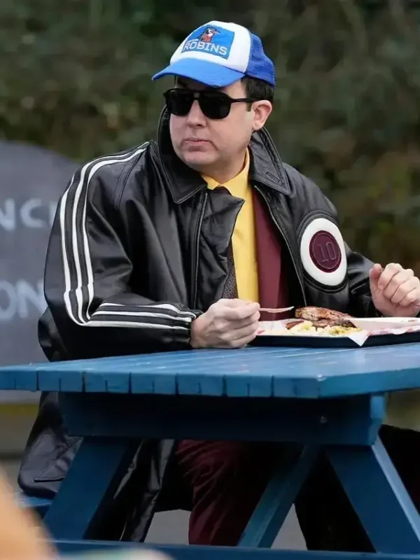 P.J. Byrne The Rainmaker S01 Black Leather Jacket
