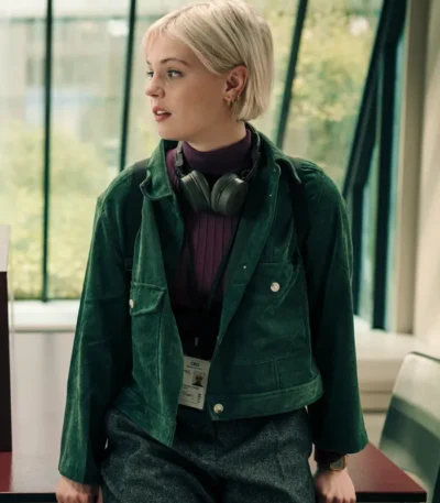 Patience Evans Patience S01 Green Jacket