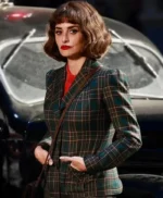 Penelope Cruz The Bride Green Checkered Blazer