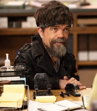 Peter Dinklage The Lowdown S01 Black Leather Jacket